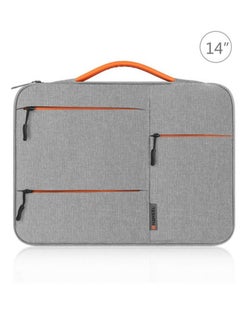HAWEEL 14-Inch Sleeve Case Zipper Laptop Handbag(Grey)  - Image 1