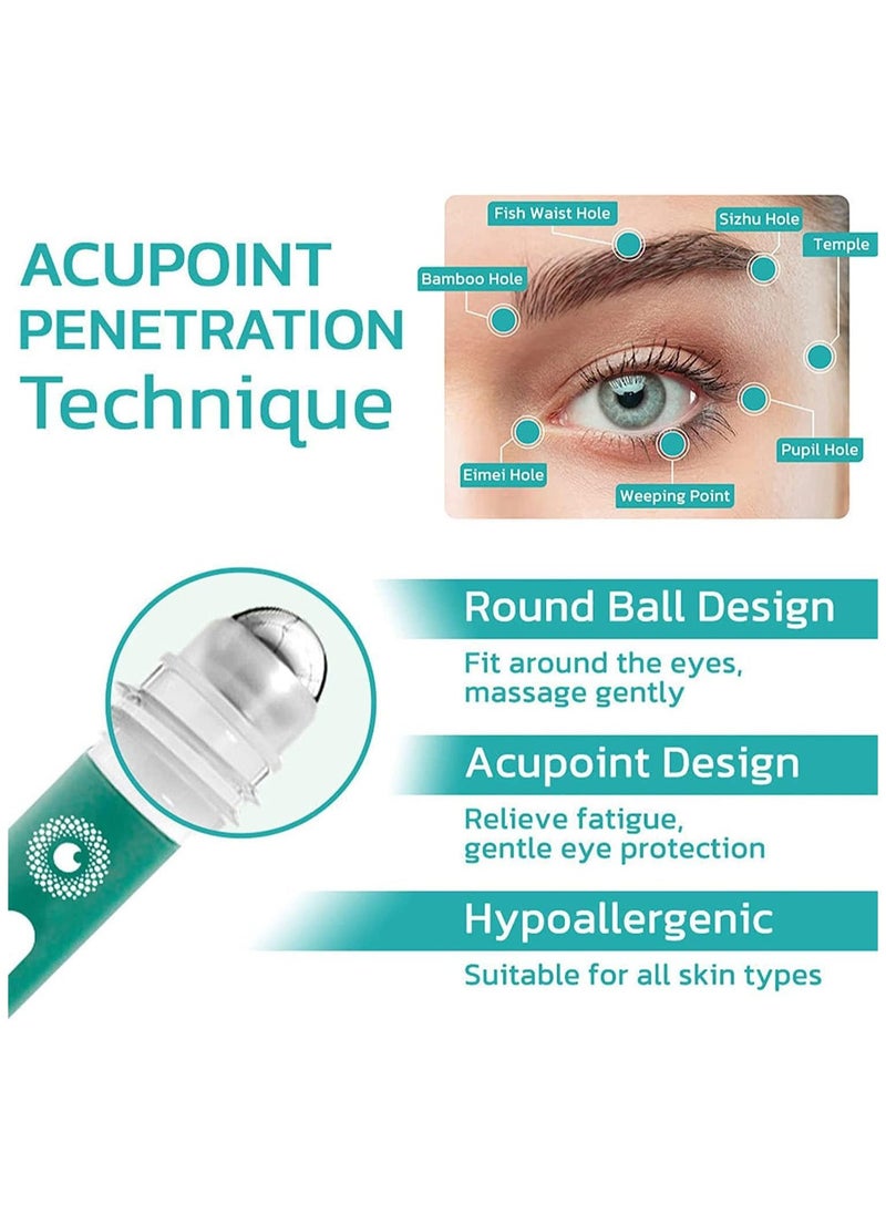 EELHOE - Eyes Enhance Roller, Enhance Massage Roller, Relieve Eye Fatigue Enhance Eye Clarity for Dry Eyes, Unclear and Blurred Eyes - Image 1