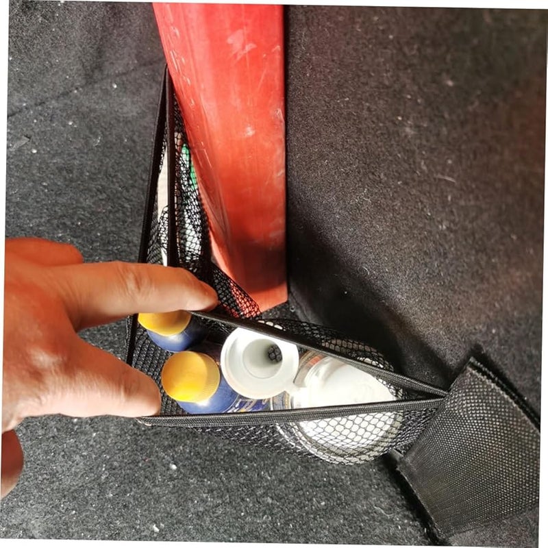Elastic Cargo Net Trunk Organizer For SUV Vehicles Mesh Storage Prevents Sliding Easy Installation - Image 4