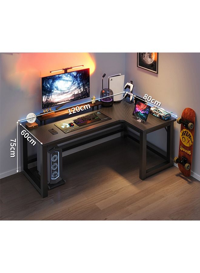 keke Computer and Multifunction Table Home Office Workstation 120X80 cm (Right Corner)  - Image 2