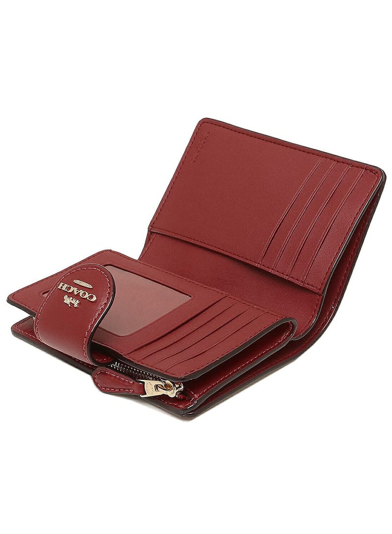 coachoutlet COACH Women’s Signature Canvas Apple Print Wallet C4117 - Image 4