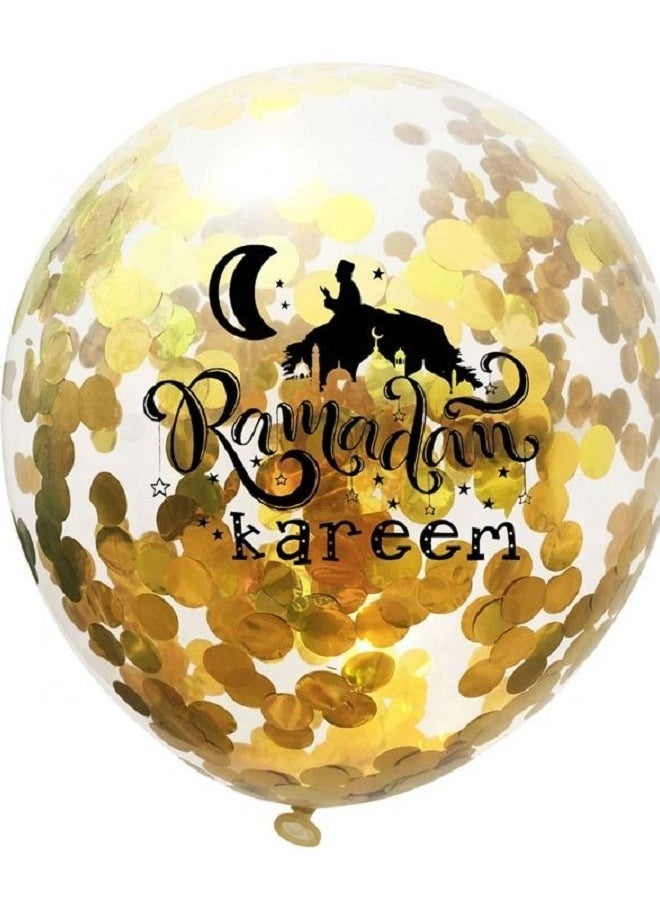 Party Propz Party Propz Ramadan Kareem Balloon Decoration - Set of 6  - Image 4