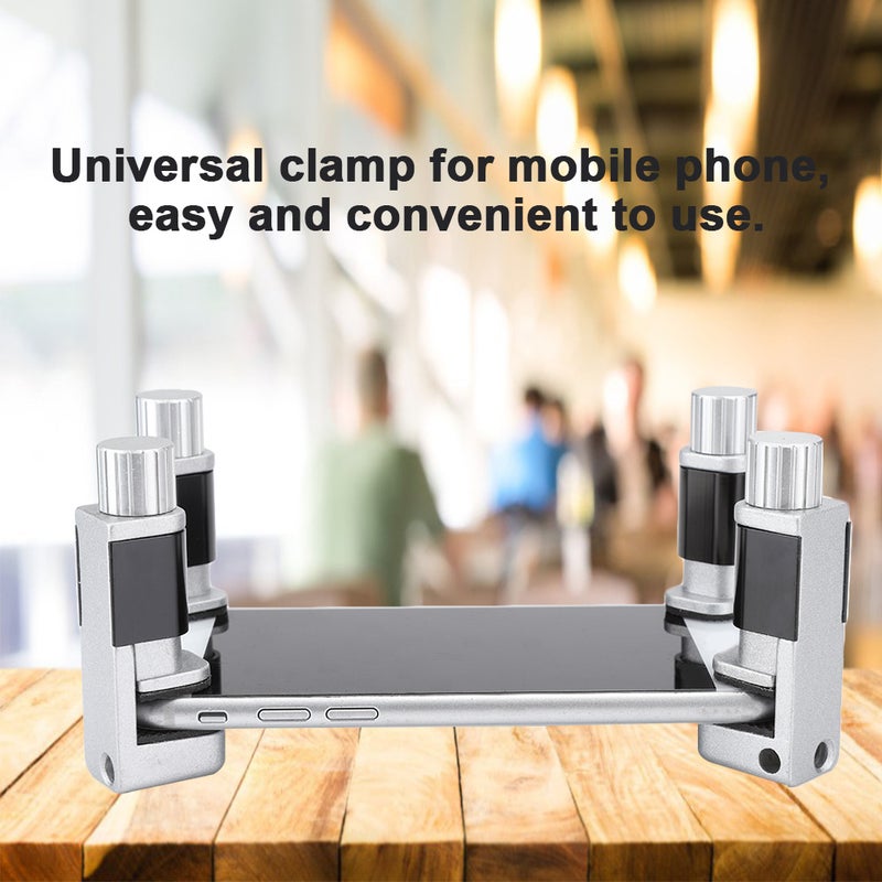 4PCS Universal Mobile Phone Screen Clip Aluminum Alloy Fixture Clamp Repair Tool - Image 2