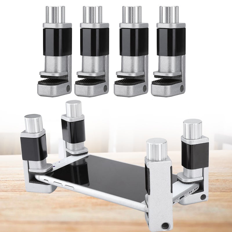 4PCS Universal Mobile Phone Screen Clip Aluminum Alloy Fixture Clamp Repair Tool - Image 5