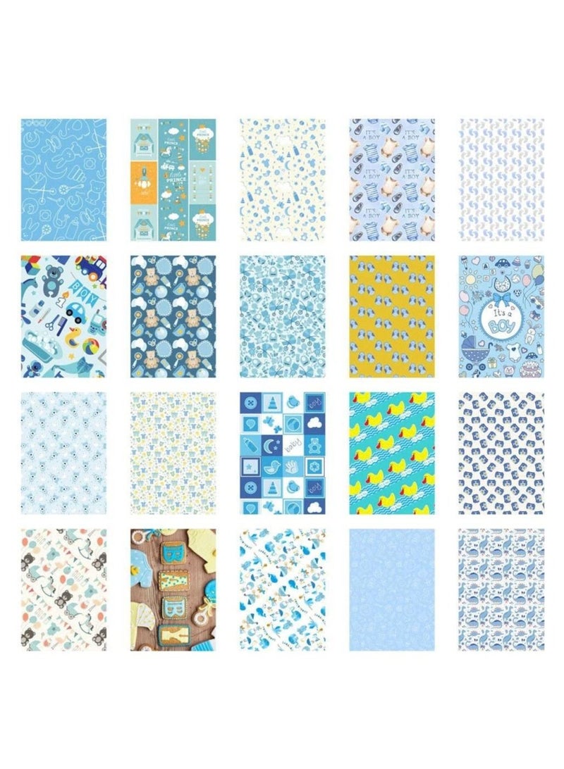 Fujifilm Instax 84880 Photo Stickers - Blue Accessories - Image 1