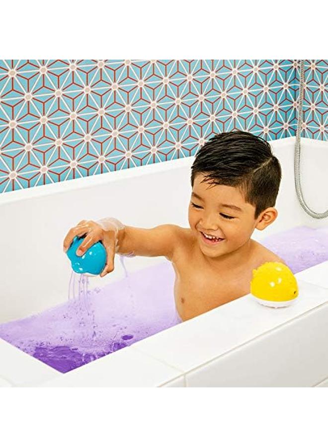 مونشكين مجموعة كرات الاستحمام الفوارة المرطبة من كولور باديز وموزع الألعاب - Image 2
