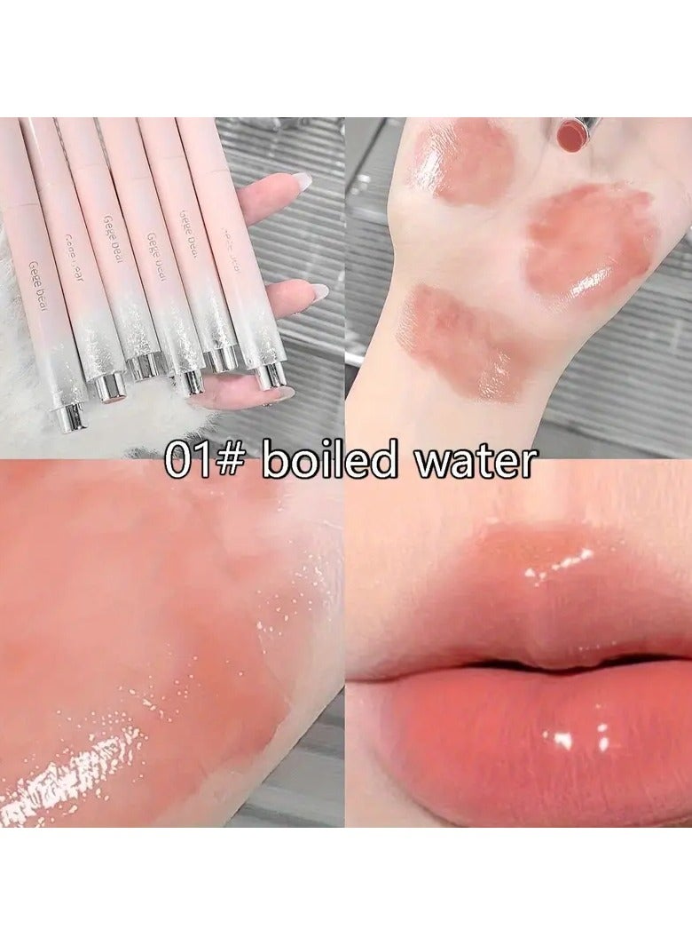 ORiTi Solid Lip Gloss Optional Lip Water Light Lip Glaze Mirror Lipstick Jelly Moisturizing Daily Lip Makeup Cosmetics Valentine's Day Gifts - Image 1
