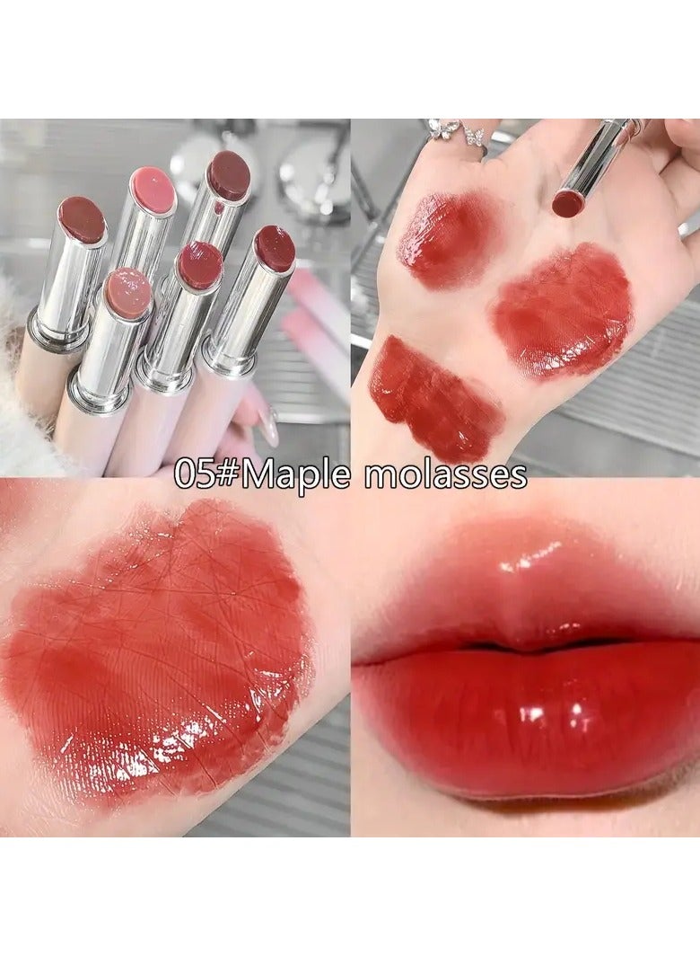 ORiTi Solid Lip Gloss Optional Lip Water Light Lip Glaze Mirror Lipstick Jelly Moisturizing Daily Lip Makeup Cosmetics Valentine's Day Gifts - Image 3