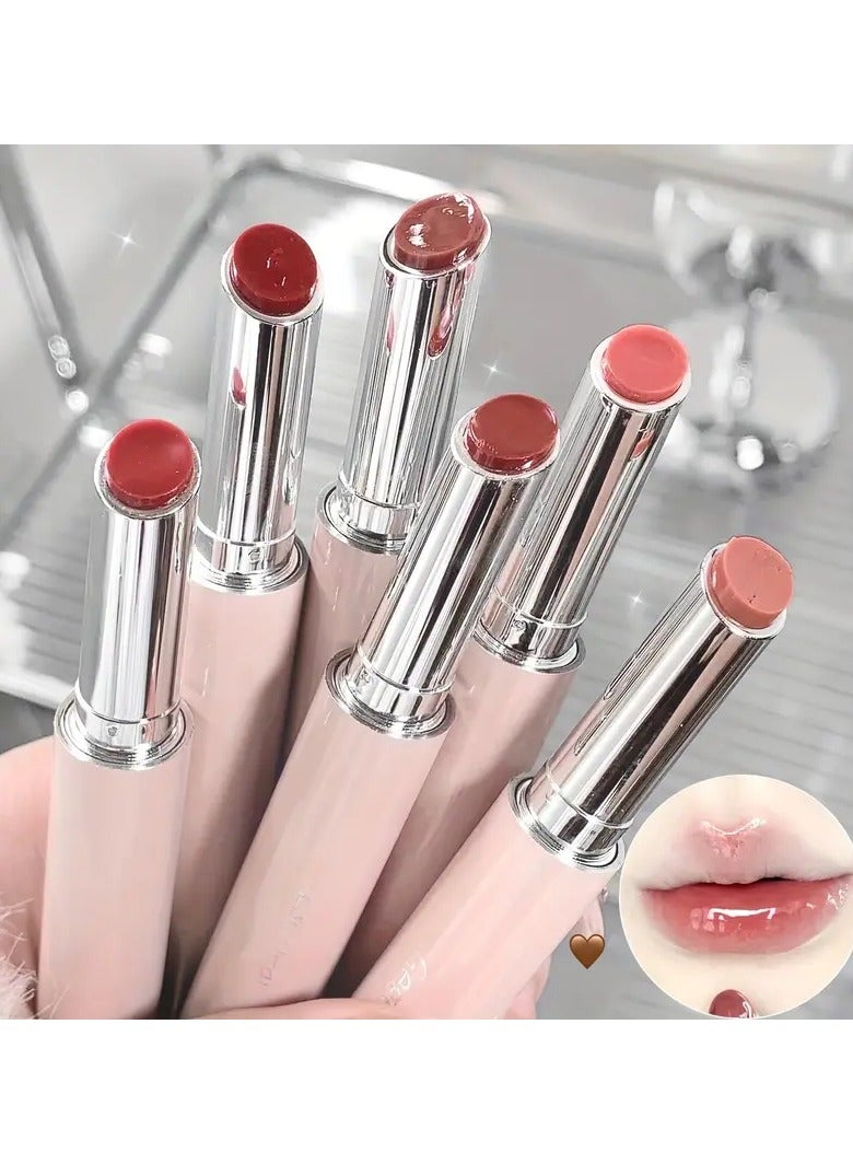 ORiTi Solid Lip Gloss Optional Lip Water Light Lip Glaze Mirror Lipstick Jelly Moisturizing Daily Lip Makeup Cosmetics Valentine's Day Gifts - Image 2