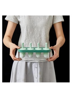 Excefore Ice Cream Mold, Homemade Popsicle Mold for Kids, Small Resusable Silicone BPA-Free Ice Cream Maker DIY Teething Mini Popsicle for Toddlers and Babby  - Image 4