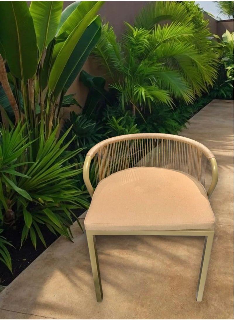 Schondor Furniture Dining Set | 2 Seater | Made in Aluminum Cast | Perfect For Any Outdoor/Indoor Space | Balcony | Patio | Garden  - Image 4
