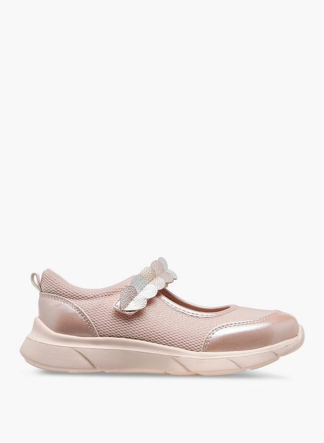 JUNIORS Girls Hook & Loop Mary Jane Shoes - Image 3