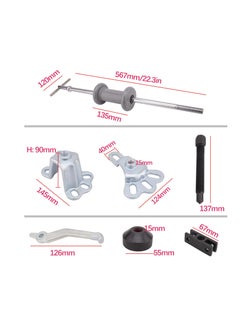 Generic Slide Hammer Puller Set, 9 Way Slide Hammer Puller Set, Large Slide Hammer, Hub Hammer, Wheel Hub Puller Tool, Bearing Slide Hammer Puller Set, Internal and External Puller  - Image 5