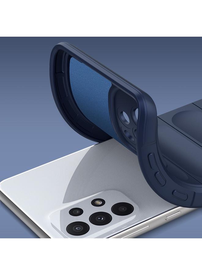 اس-توب جراب لهاتف Samsung Galaxy A73 Magic Shield TPU + جراب هاتف من الفلانيل - Image 3