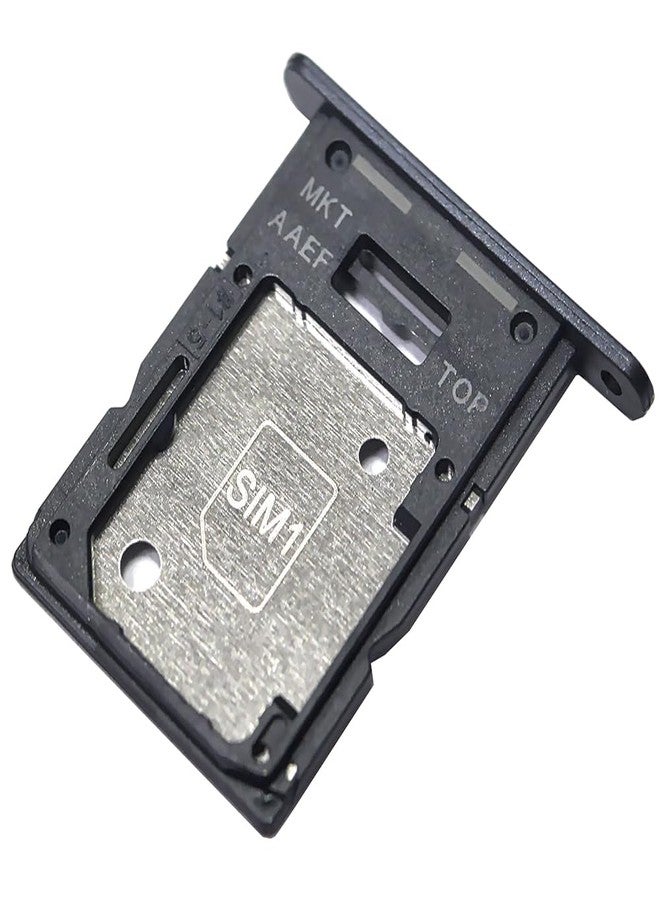 Bestdealing Galaxy A15 5G SIM Card Tray Dual Replacement A15 5G A156U Sim Card Slot Holder for Samsung Galaxy A15 5G SM-A156U A156W A156P SM-S156VL A156M A156 Sim Card Tray Repair Part with Opening Needle Black - Image 2