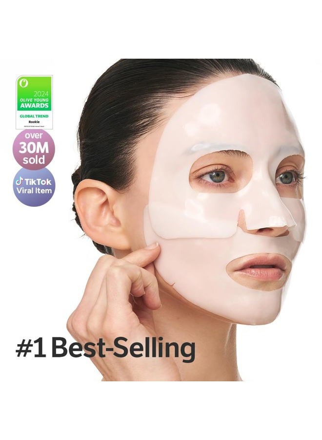 SUNGBOON EDITOR Deep Collagen Overnight Mask 37gx17ea | The real collagen 2,160,000ppb | Facial Hydrogel Masks with low molecular weight collagen for elasticity, firming, and moisturizing - Image 3