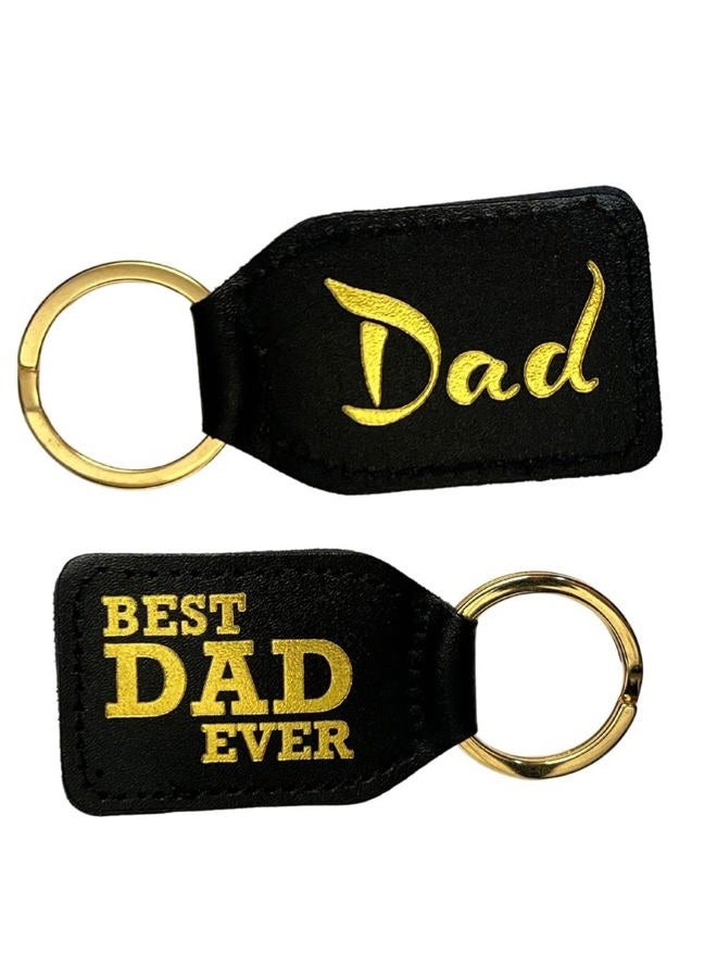 Willis Judd Best Dad Ever Fathers Day Keyring In Pouch Gift For Dad from Daughter Son - Image 1