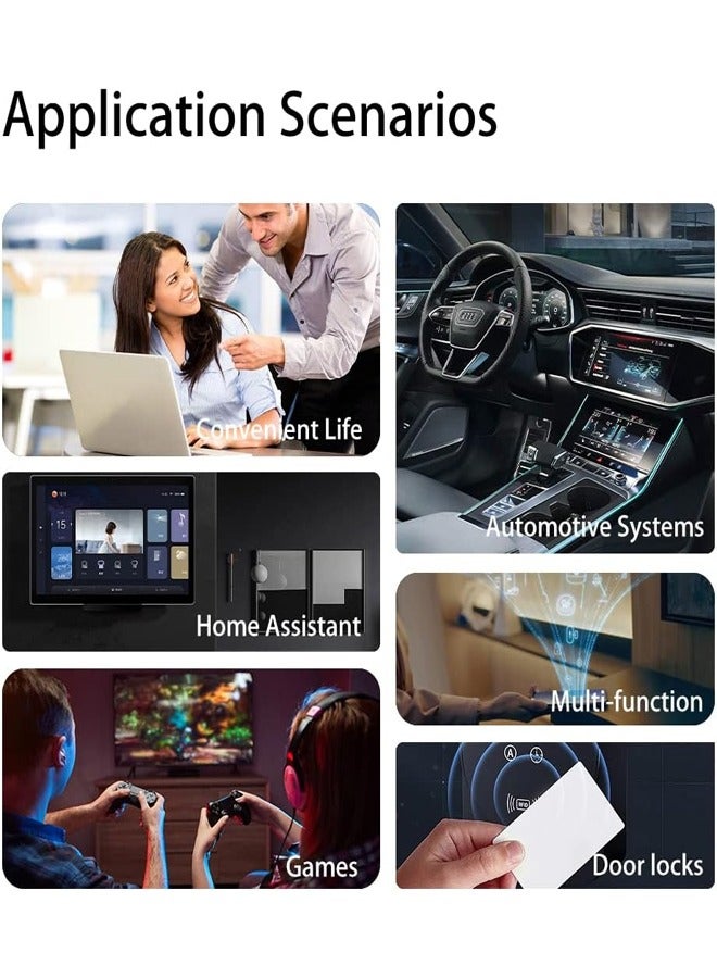 NFC Cards NFC Tags NFC Business Card NFC 215 Cards NFC Ntag215 Cards Blank NFC Cards 504 Bytes Programmable NFC Tags iPhone Compatible with NFC Enabled Mobile Phones & Devices