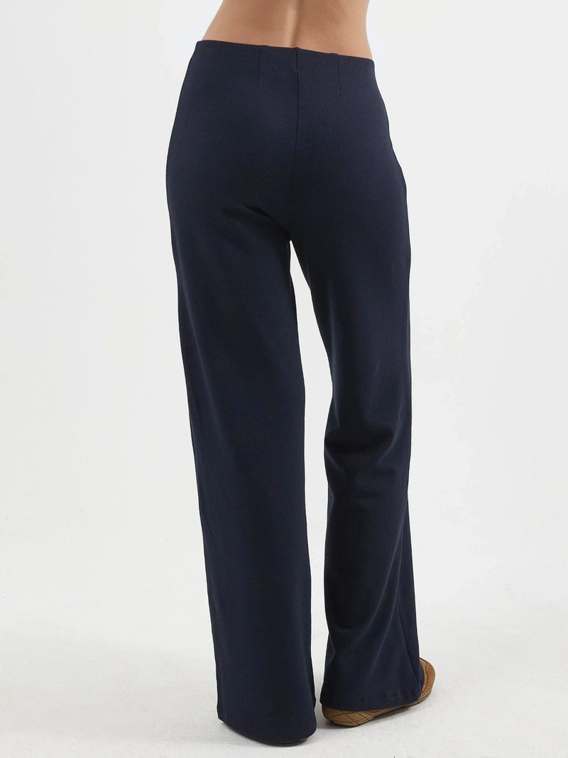 BUSEM High Waist Pull-On Straight Leg Pants - Image 4