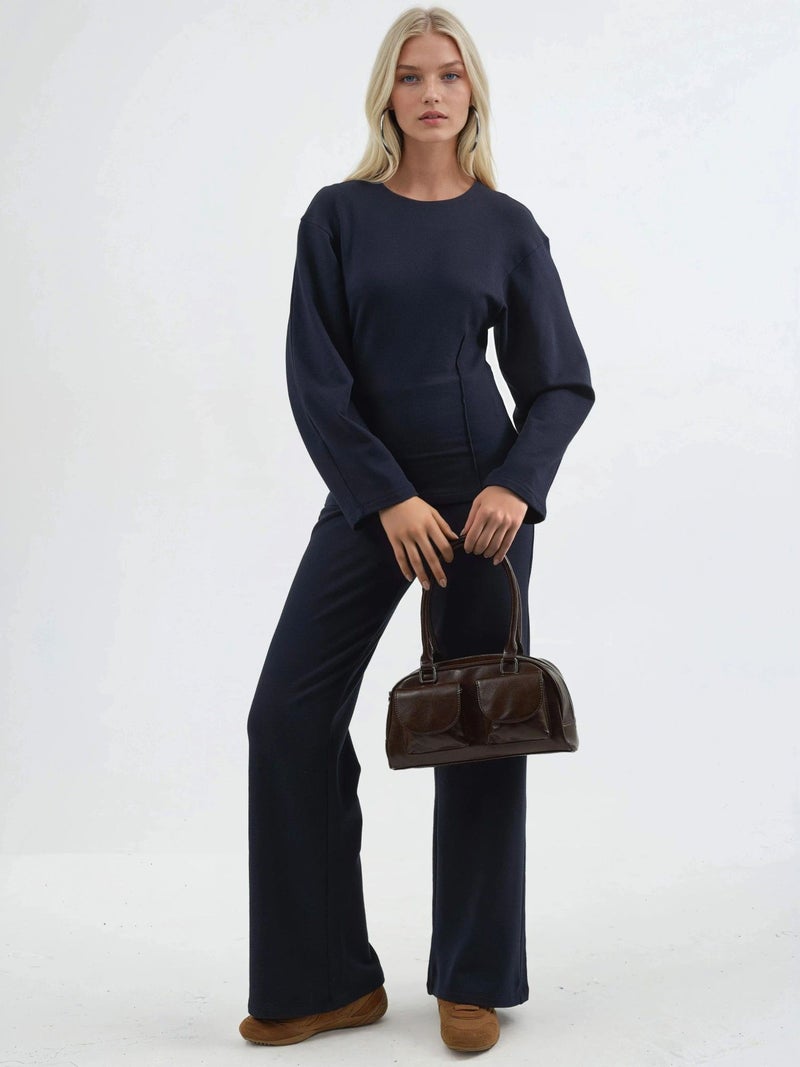BUSEM High Waist Pull-On Straight Leg Pants - Image 5