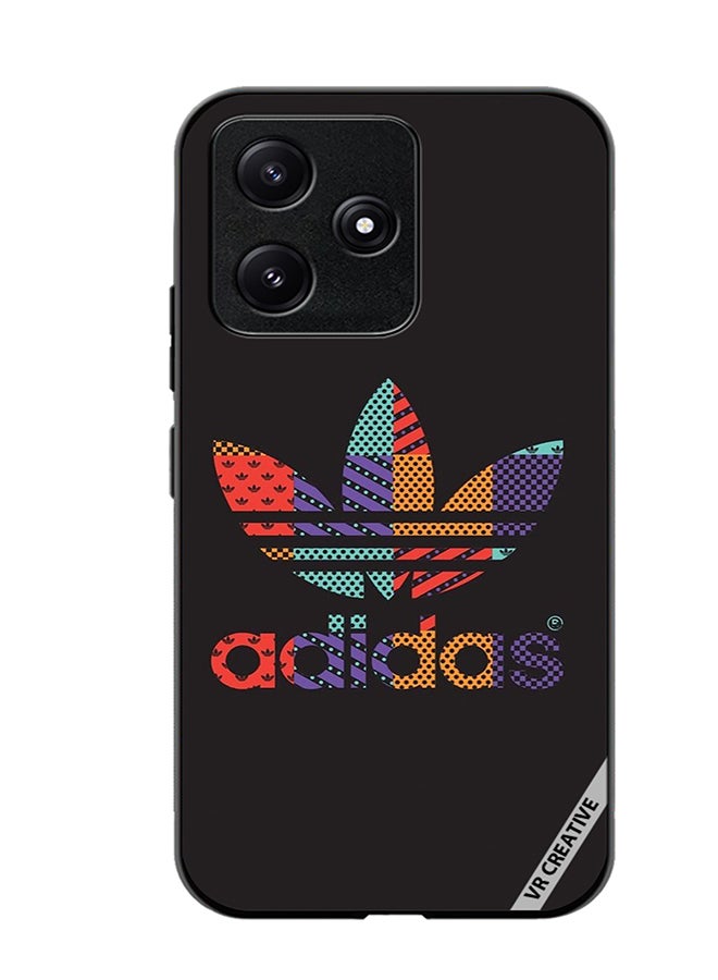 VR CREATIVE Protective Case Cover For Xiaomi Poco M6 Pro 5G Adidas Design Multicolour - Image 1