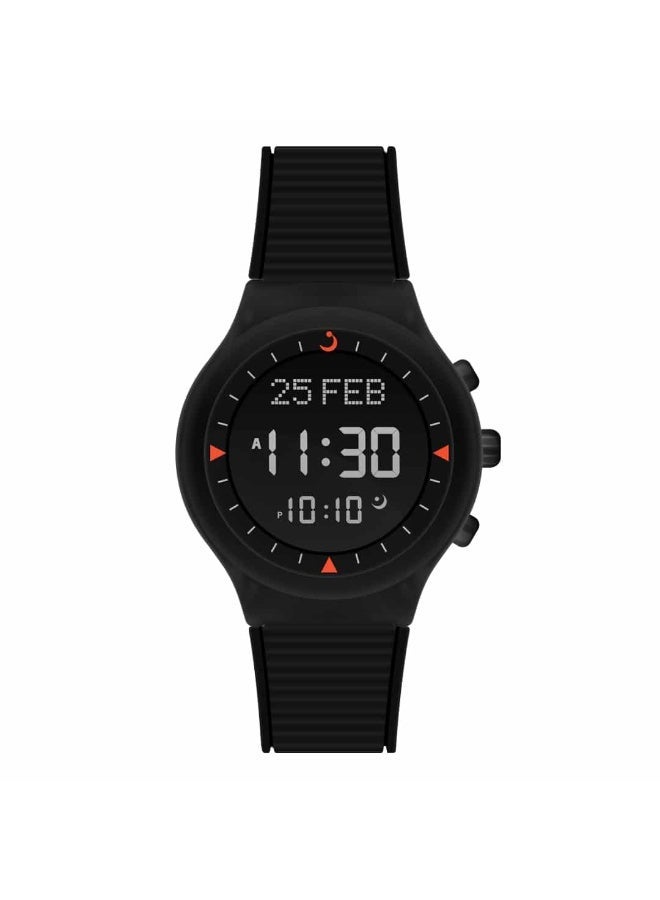 الفجر الساعة الرياضية WY-16 أسود - Image 1