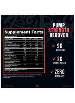 RYSE Pump Daddy V2 Non Stim Pre Workout, Blue Raspberry, 40 Servings  - Image 2