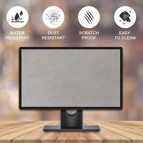 Cranique Polycarbonate Dust Proof LCD / LED Monitor Cover For 22" Dell | HP | LG | Lenovo | Samsung | Acer | Benq 22 Inch (Grey) - Image 2