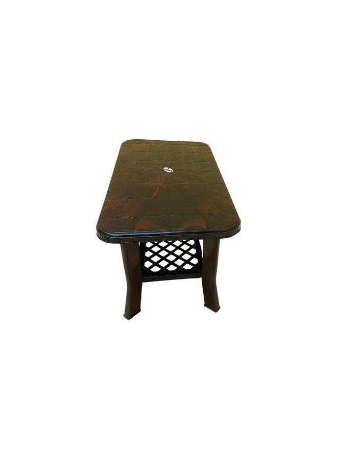 Prima 5020 Center Dining Coffee Table/Tea Table/Teapoy for Home, Office & Outdoor (Cherry Color) - Image 4