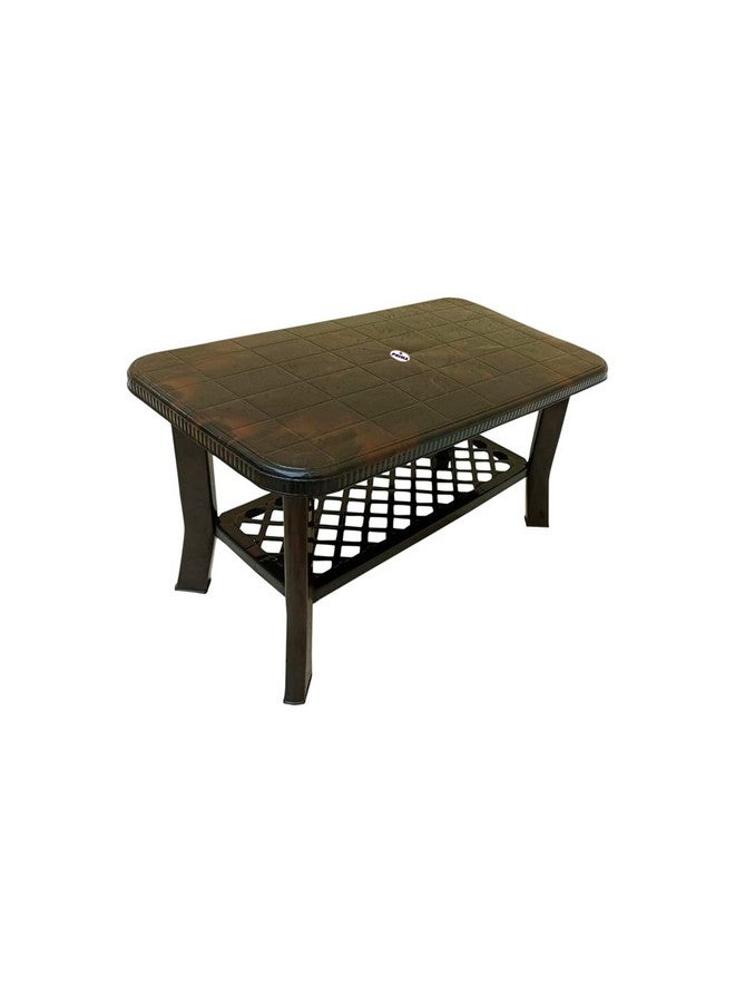 Prima 5020 Center Dining Coffee Table/Tea Table/Teapoy for Home, Office & Outdoor (Cherry Color) - Image 2