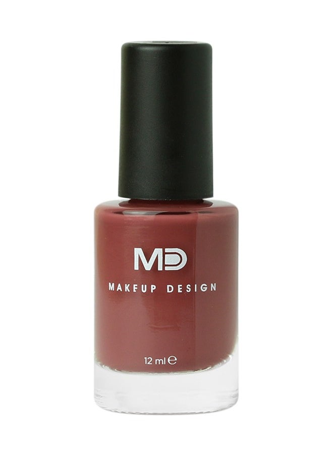 MD MAKE UP DESIGN MD European Nail Polish Jazz, Chocolate 214, 12 ml 
