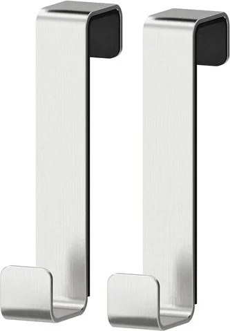 Ikea Lillången Door Hanger, Stainless Steel, 8.3 cm, 2 Pieces