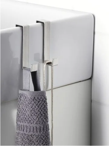 Ikea Lillången Door Hanger, Stainless Steel, 8.3 cm, 2 Pieces