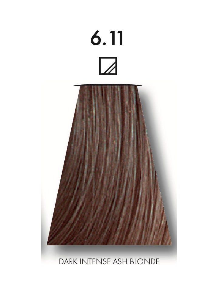 Keune 2 Packs Of Keune Tinta Color No. 6.11 Dark Intense Ash Blonde With Solamer Silk Protein Hair Color Paraben Free - Image 2