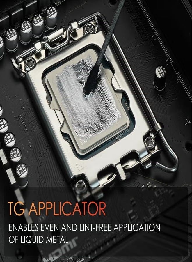 Thermal Grizzly Conductonaut - High Performance Liquid Metal Compound Thermal Paste for Superior CPU/GPU/Console Cooling - Made in Germany (Extreme 1 Gram) - Image 5