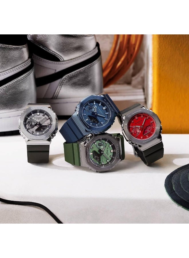 كاسيو جي-شوك ساعة عالمية بعقارب ورقمية - Image 5