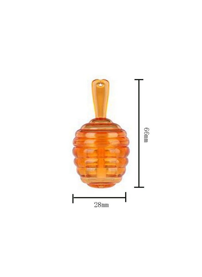 6 Pieces Empty Lip Gloss Tubes Reusable Lip Gloss Containers Honey Pots Shaped Lips Gloss Tube 9 Ml Empty Refillable Lips Gloss Bottles Diy Cosmetics Lipstick Containers(Transparent, Brown)