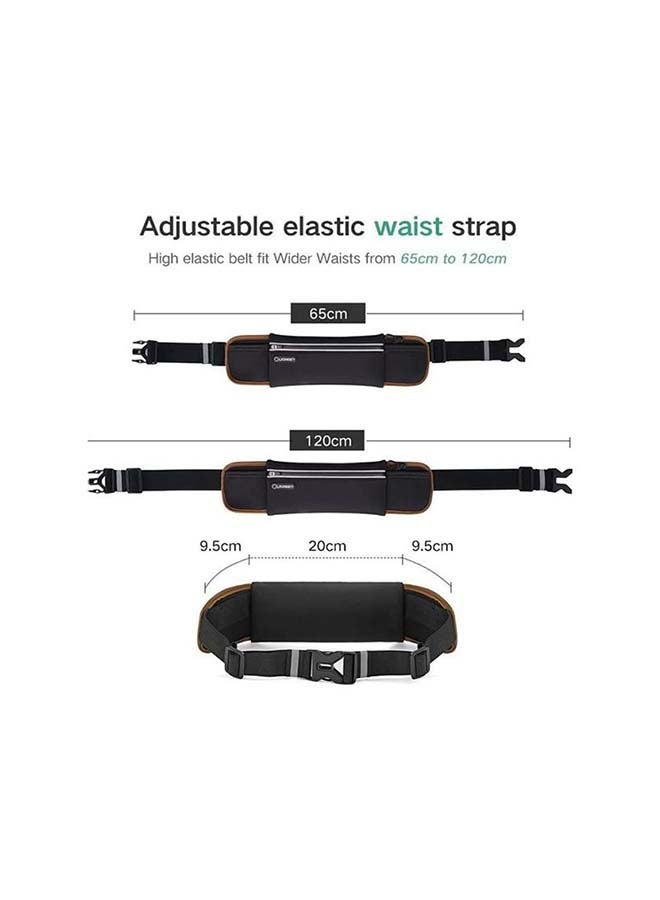 يو جرين حقيبة حزام الجري وحقيبة الخصر للعدائين لهاتف iPhone X وiPhone 8 وiPhone 7 Plus وiPhone 6S 6 Plus وSamsung Galaxy S9 S8 S7 S6 Edge مقاومة للماء وعاكسة - Image 5