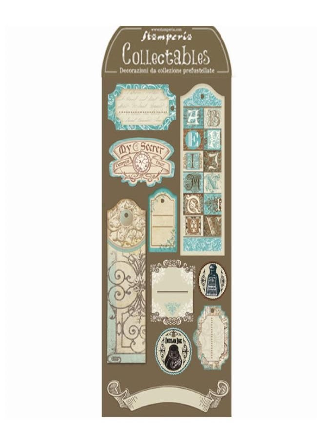 STAMPERIA Dftg010 Calligraphy – Decorations 