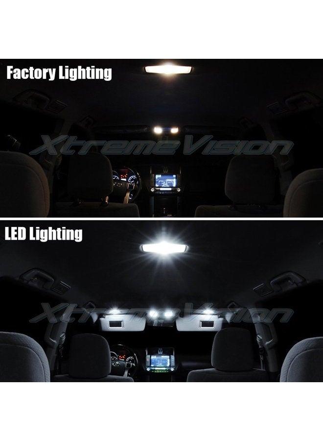 XTREME VISION XtremeVision Interior LED for Inifiniti G35 Coupe 2003-2006 (12 Pieces) Pure White Interior LED Kit + Installation Tool - Image 3