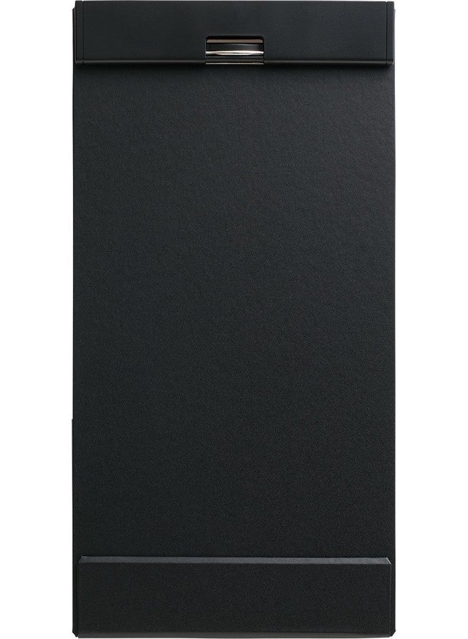 King Jim 5085 Clipboard, Mug Flap, Sticky Notes, Black, A4 Short Side Bindings - Image 1