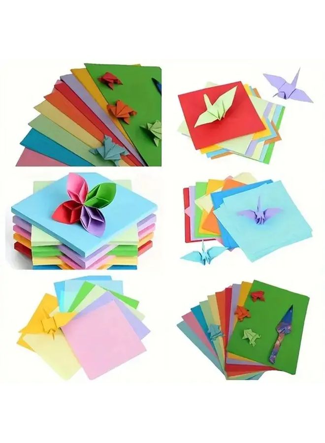 50pcs Pink Double Sided Shimmering Cardstock for Scrapbooking Art Projects DIY - Image 3
