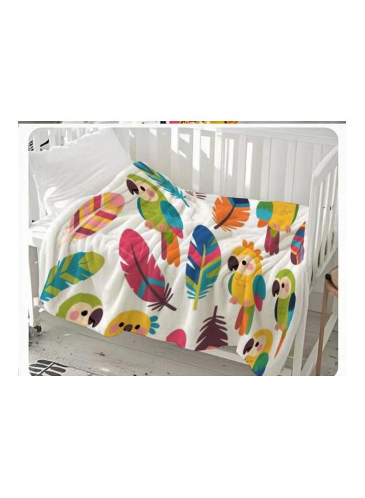 general Flannel thin blanket (warm and comfortable, suitable for sleep, gaming, dust removal and sandproof) 150cm*200cm - 1065 - Image 3