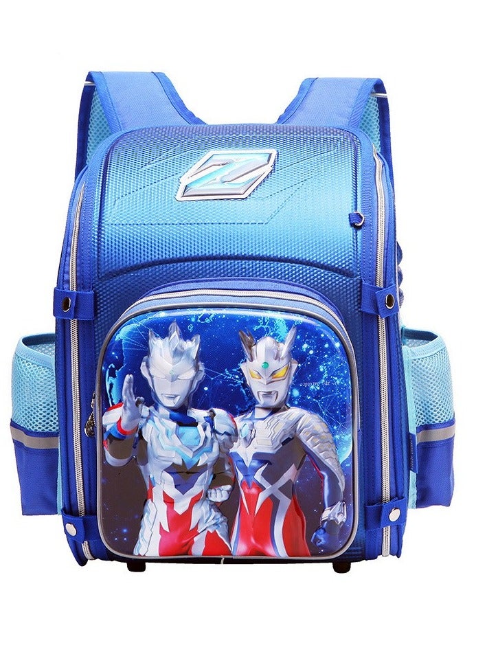 Ultraman's New Children's Space Bag Burden-reducing Waterproof Primary School Student Backpack  - Image 1