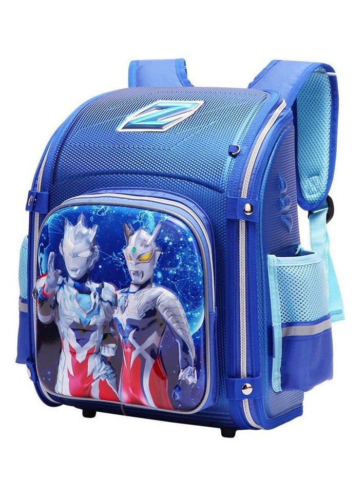 Ultraman's New Children's Space Bag Burden-reducing Waterproof Primary School Student Backpack  - Image 4