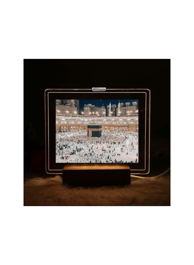 The Bros مصباح طاولة LED مخصص للإضاءة الليلية، مصباح بجانب السرير، إطار صورة أكريليك مخصص للإضاءة الليلية لمصباح مكتب قابل للتعتيم للعناية بالعين - Image 5