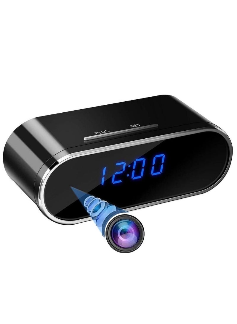 Generic - Hidden Camera Clock, 1080p HD WiFi Wireless Spy Camera Alarm Clock with Night Vision, Motion Detection, Mini Camera with Video Recording, Motion Detection Smart Alarm Home/Indoor Surveillance - Image 1