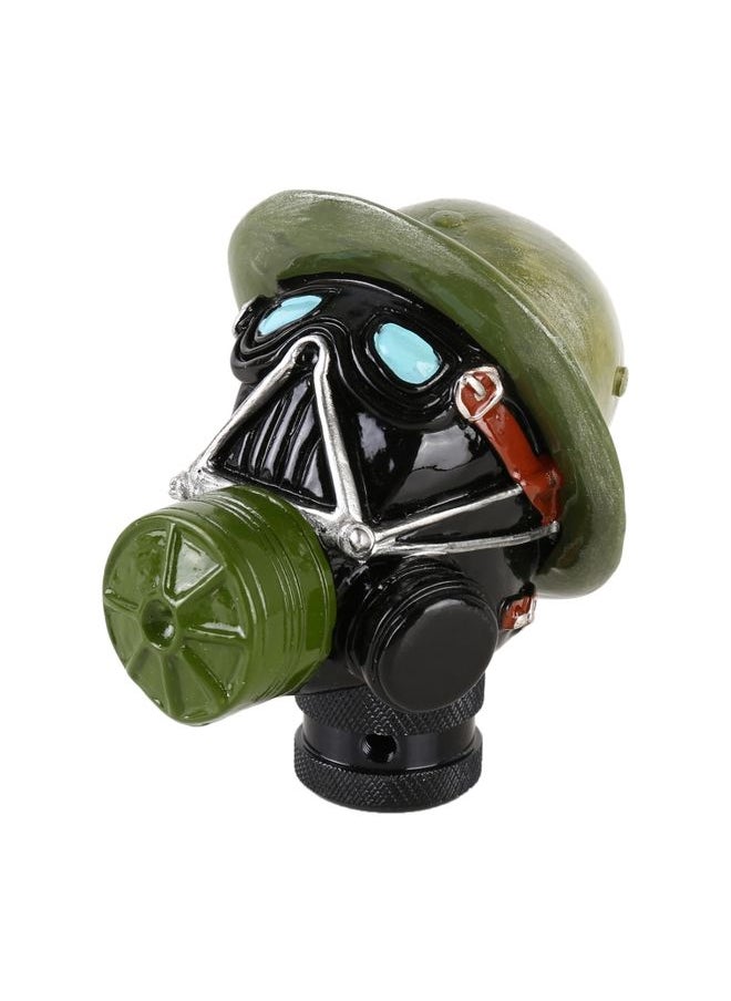 BURAQ - Universal Face Mask Shape Manual or Automatic Gear Shift Knob Fit for All Car - Image 1