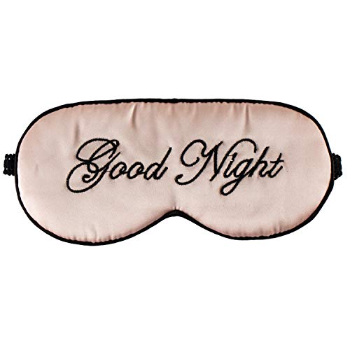 IVYRISE Silk Sleep Eye Mask for Women and Men Soft Ladies Ultra Lightweight Adjustable Strap Satin Eye Night Blindfold Eyeshade Cover for Full Nights Sleep Travel and Nap Pink - Image 2
