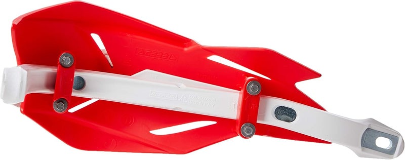 Acerbis 22397.343 Moto Hand Guards, Red/White, Size Unifit - Image 4